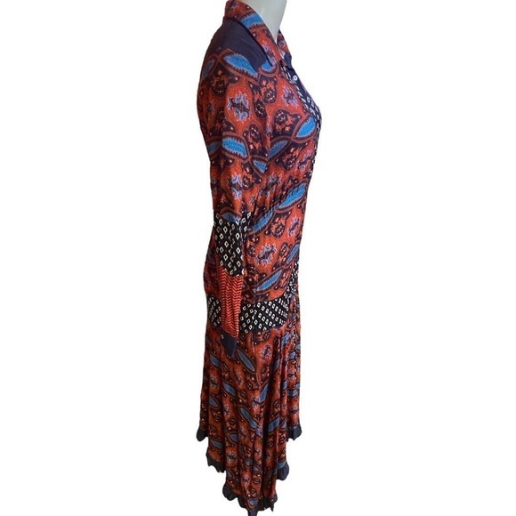 Cecilie Copenhagen Delilah Midi Dress Size Small - Picture 3 of 12